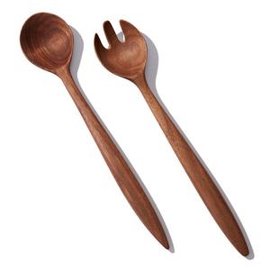 Hand Carved Salad Servers