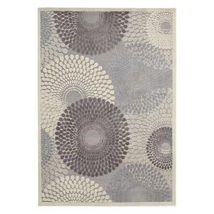 Nourison Graphic Illusions Polyacrylic Painted Circles Rug