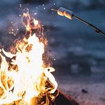 Evening Campfire at the Fairmont Chateau