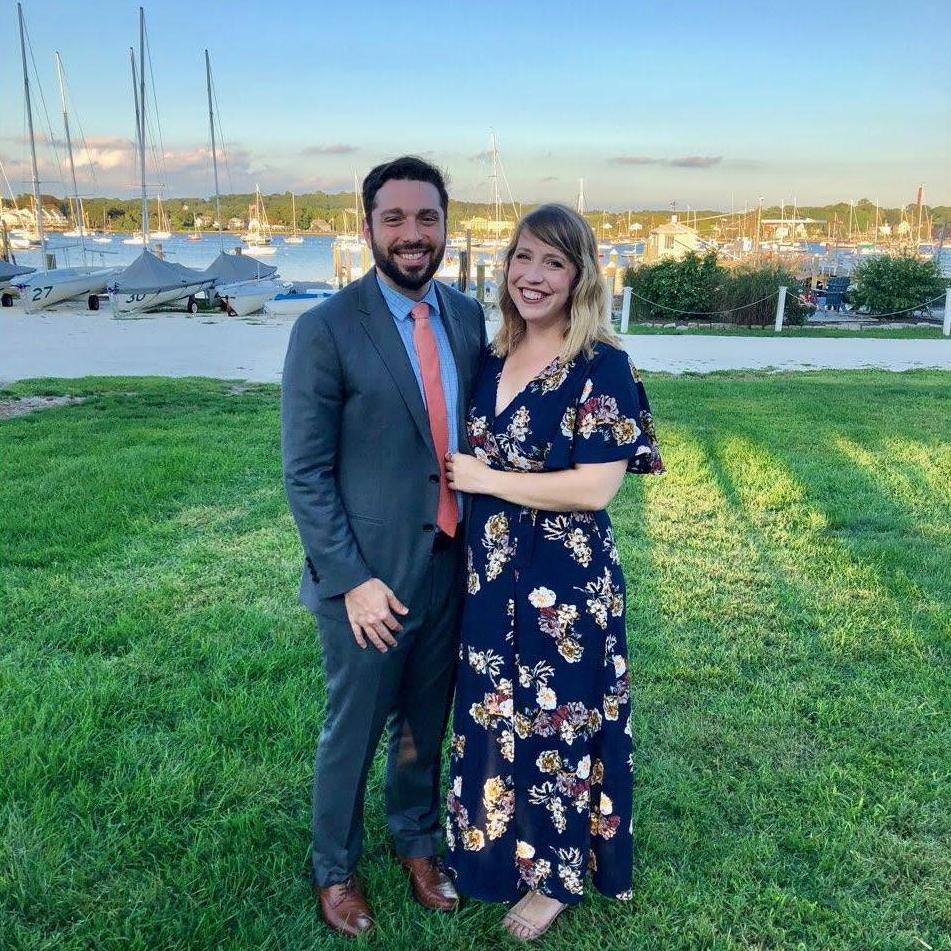 Trying to look like we belong at a yacht club while celebrating Sam & Cam's wedding in Bristol, RI.