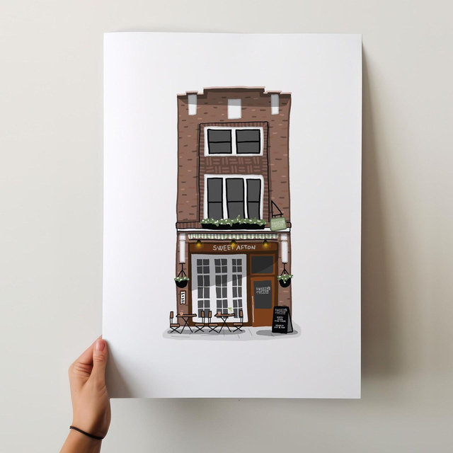 Astoria Collection - Sweet Afton, Art Print, Wall Decor, New York City Art, Queens Art, Gift Idea