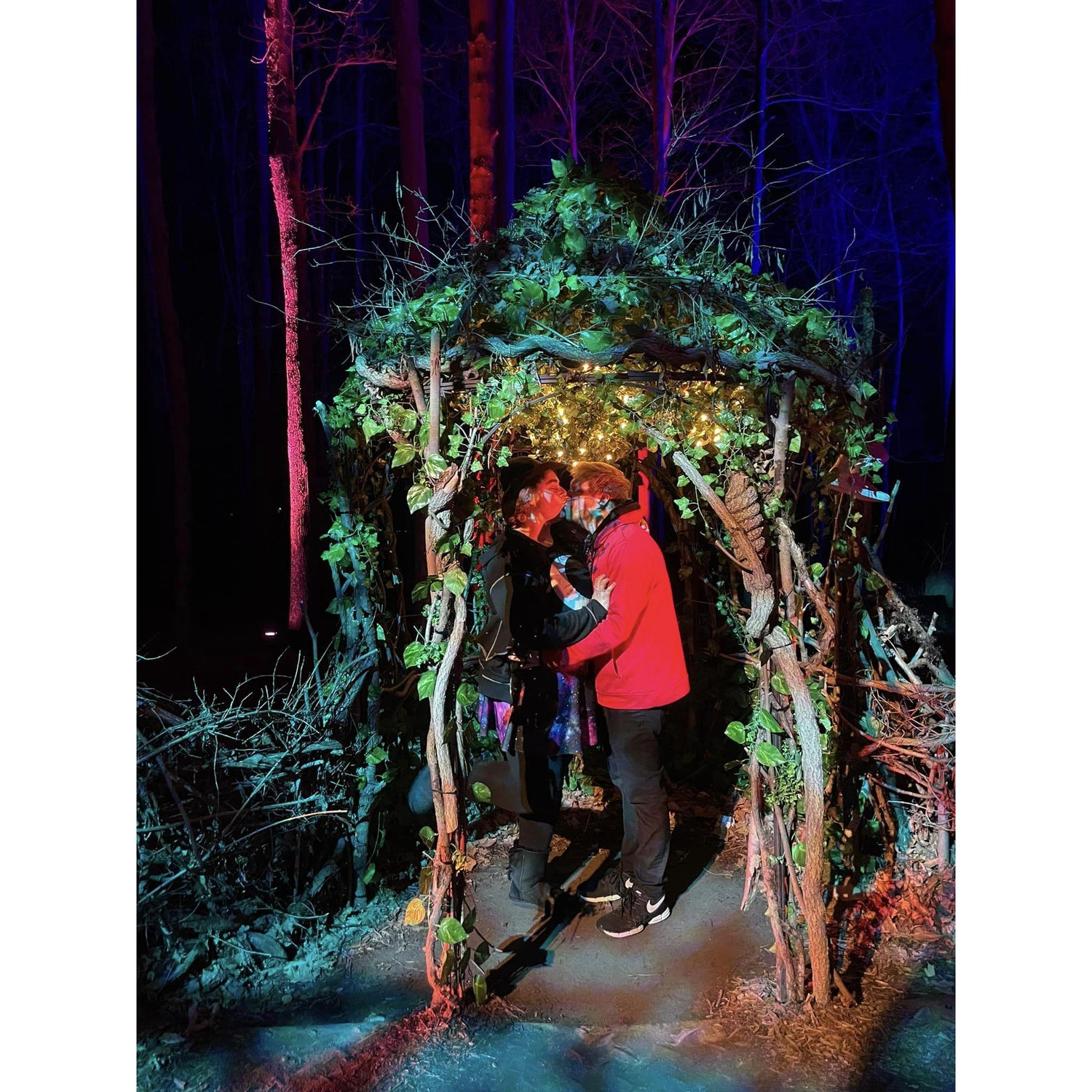 This pic was taken at the Harry Potter Experience event.