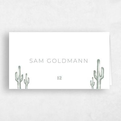 Sage, Green Wedding Place Card - Tolleson