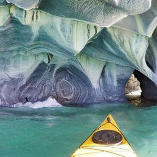 Kayak Marble Cathedrals (Capillas de Marmol)