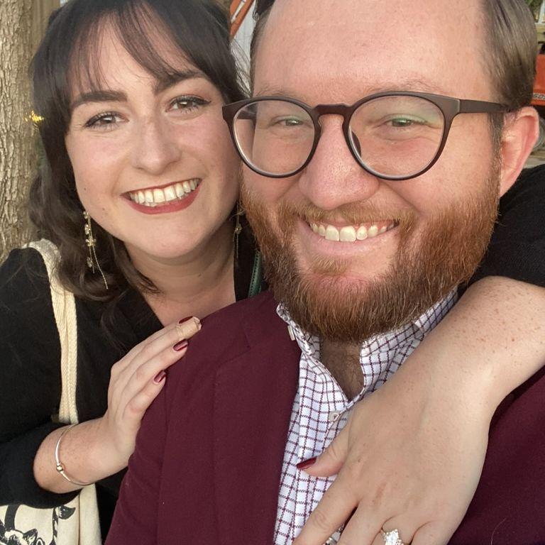 Engagement day! (Abigail was not surprised)