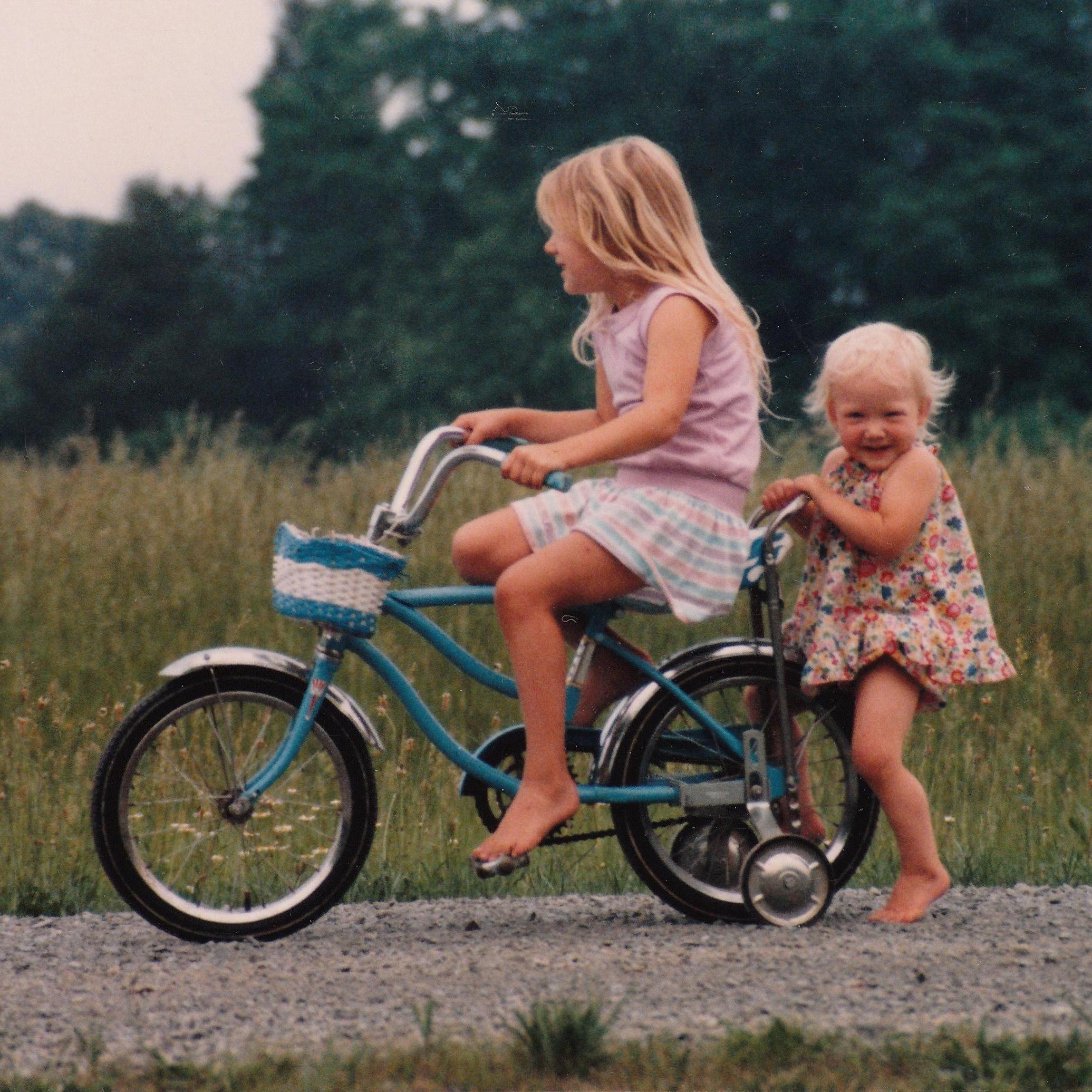 Molly and her sister, Meghan, making trouble since 1984...