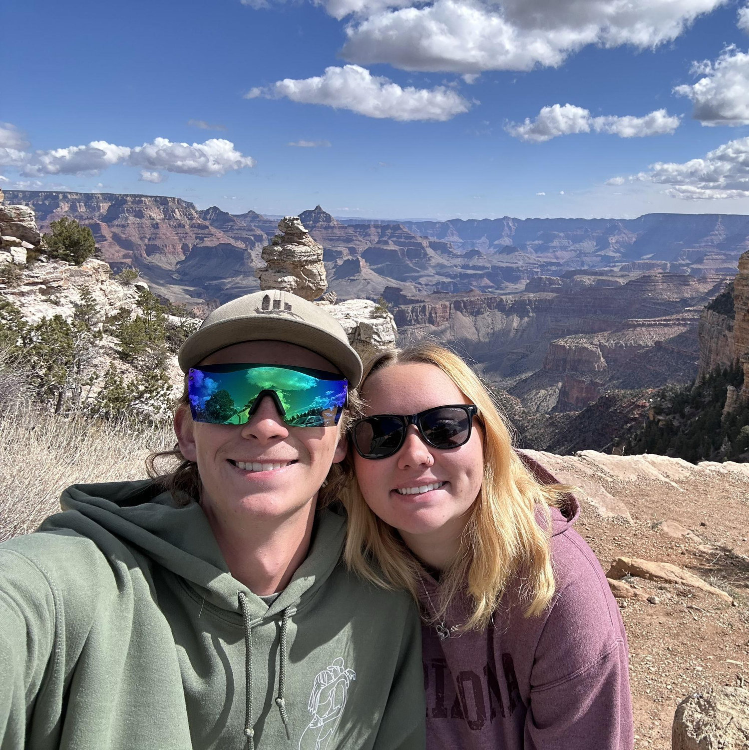 The Grand Canyon together!