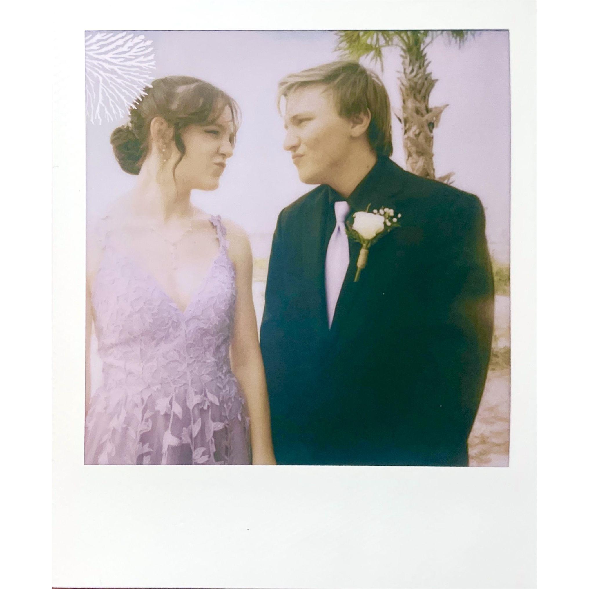 Our first Prom as a couple