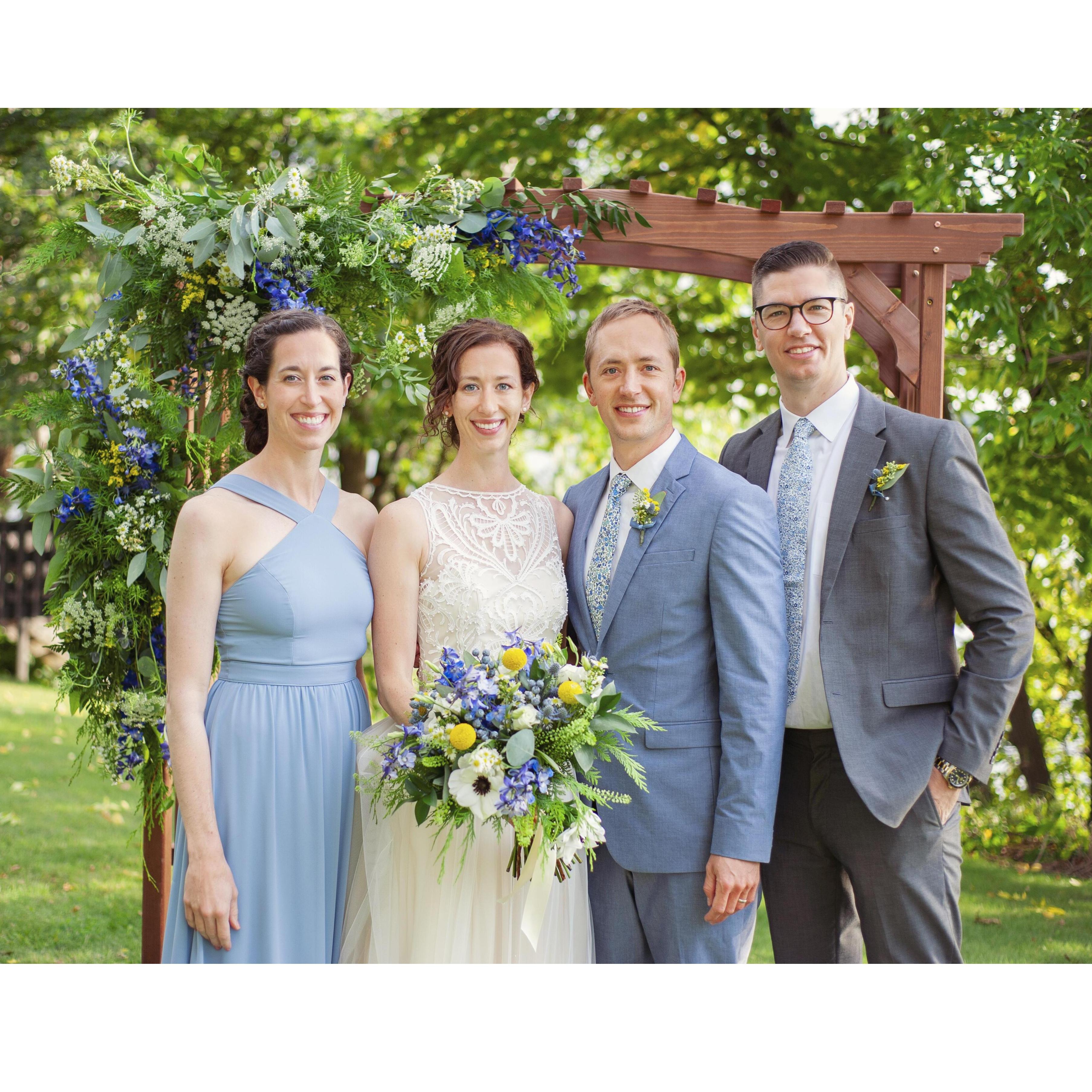 The wedding party