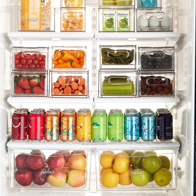 Refrigerator Organization Containers- The Home Edit