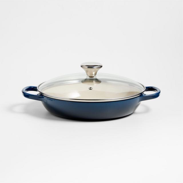 Le Creuset ® 2.25-Qt. Nuit Enameled Cast Iron Braiser with Glass Lid