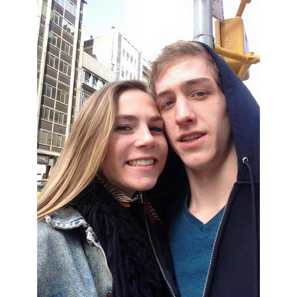 Zach's first NYC trip junior year spring break