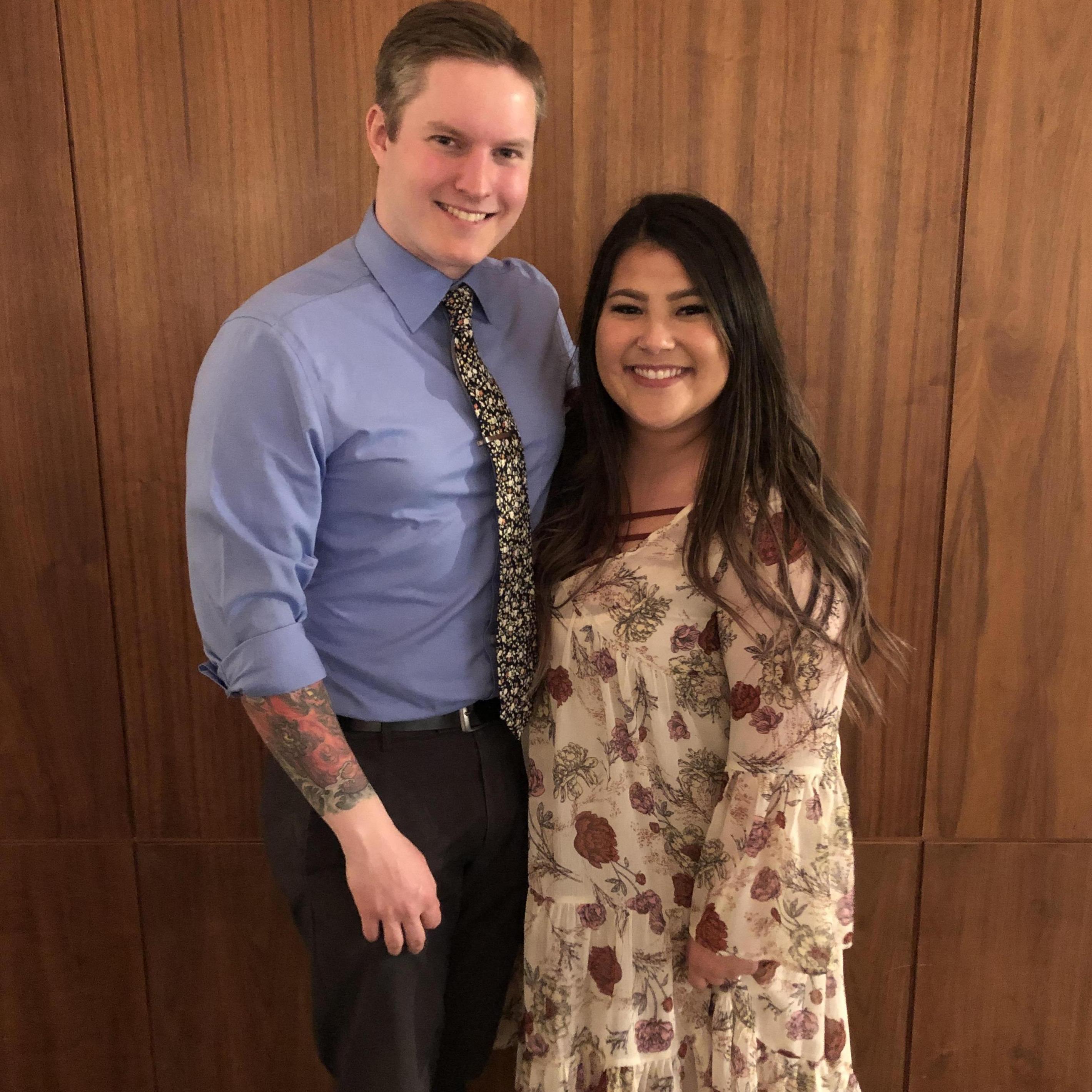 Enjoying our time at our friend's wedding in San Diego - 2019