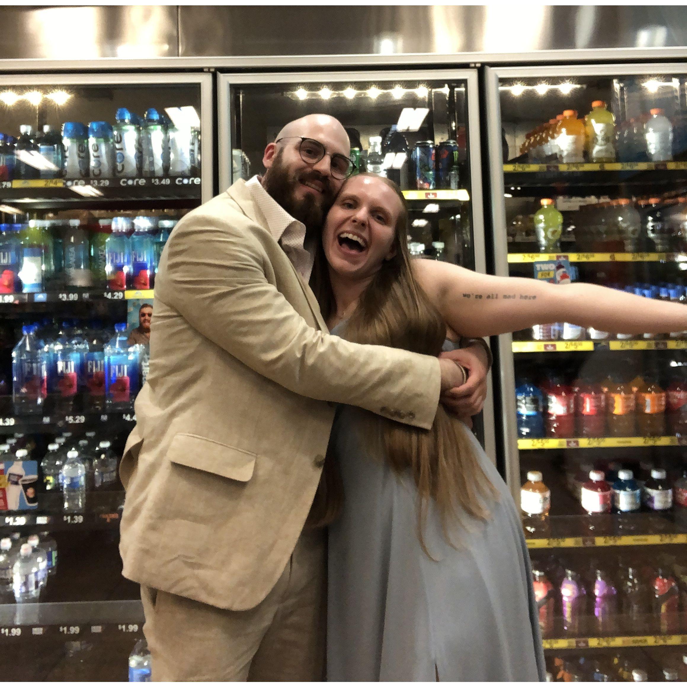 It's not a dressed up kinda night if you don't end up at the Sheetz in your formal attire