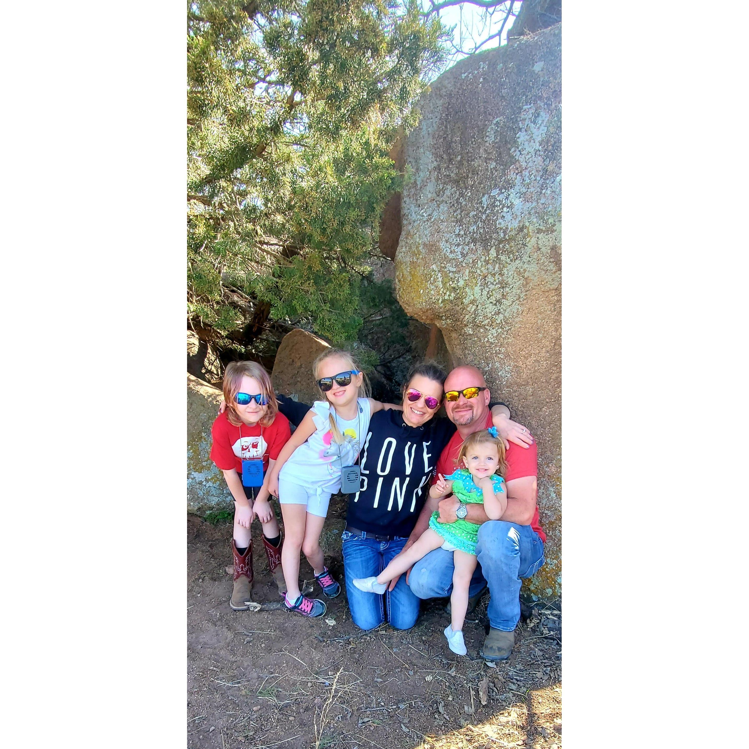 Mushroom rock at Funkhouser's in Hobart