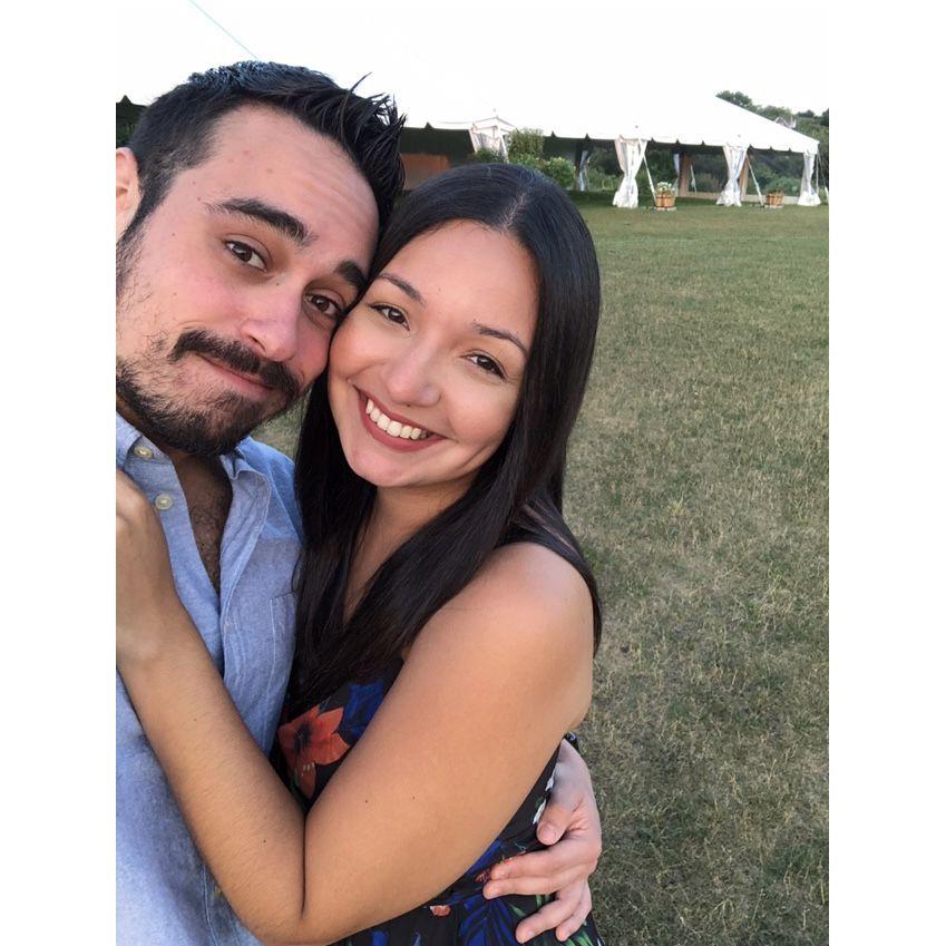 Our first photo together! Newport 2018