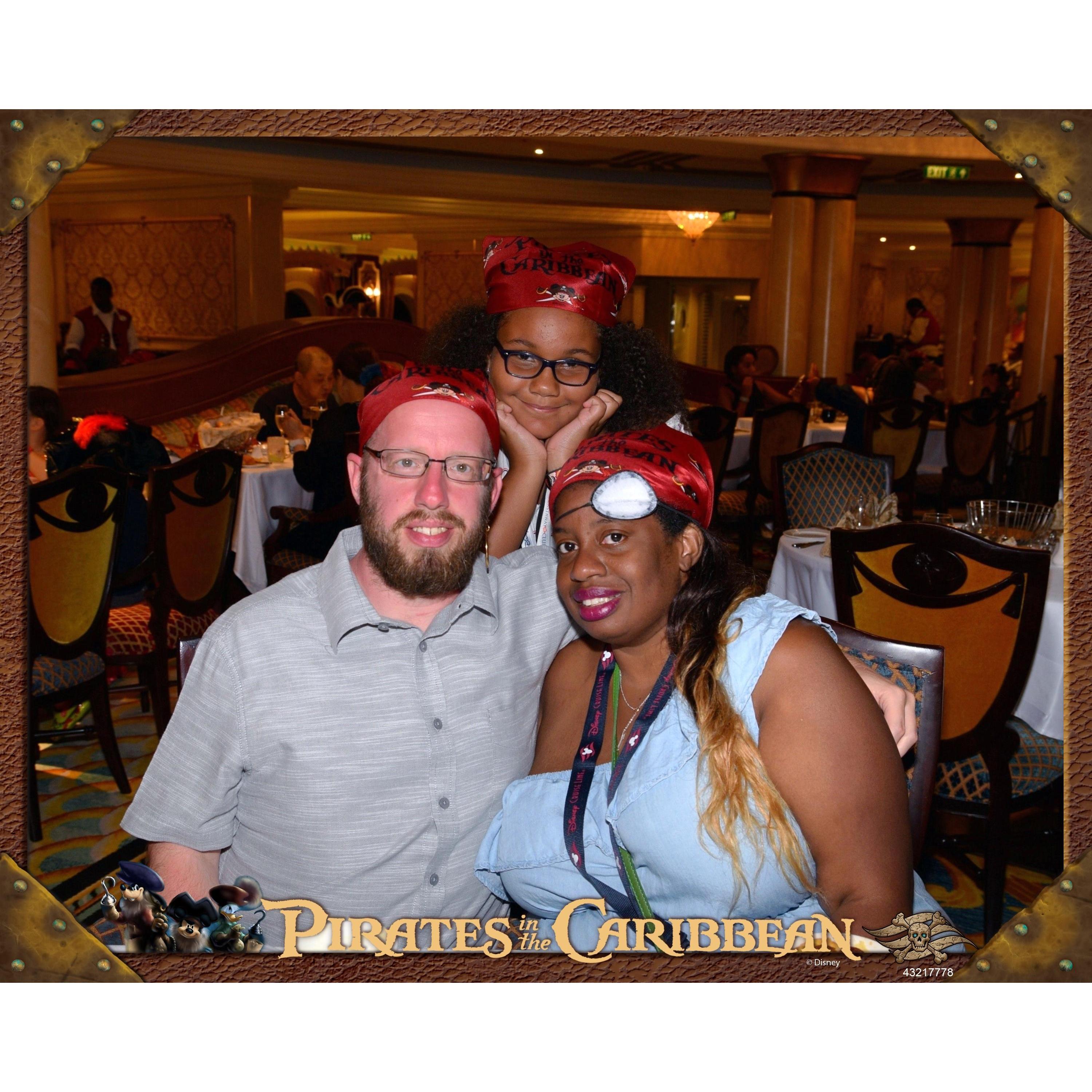 Arrrrrr...we be a good looking family
