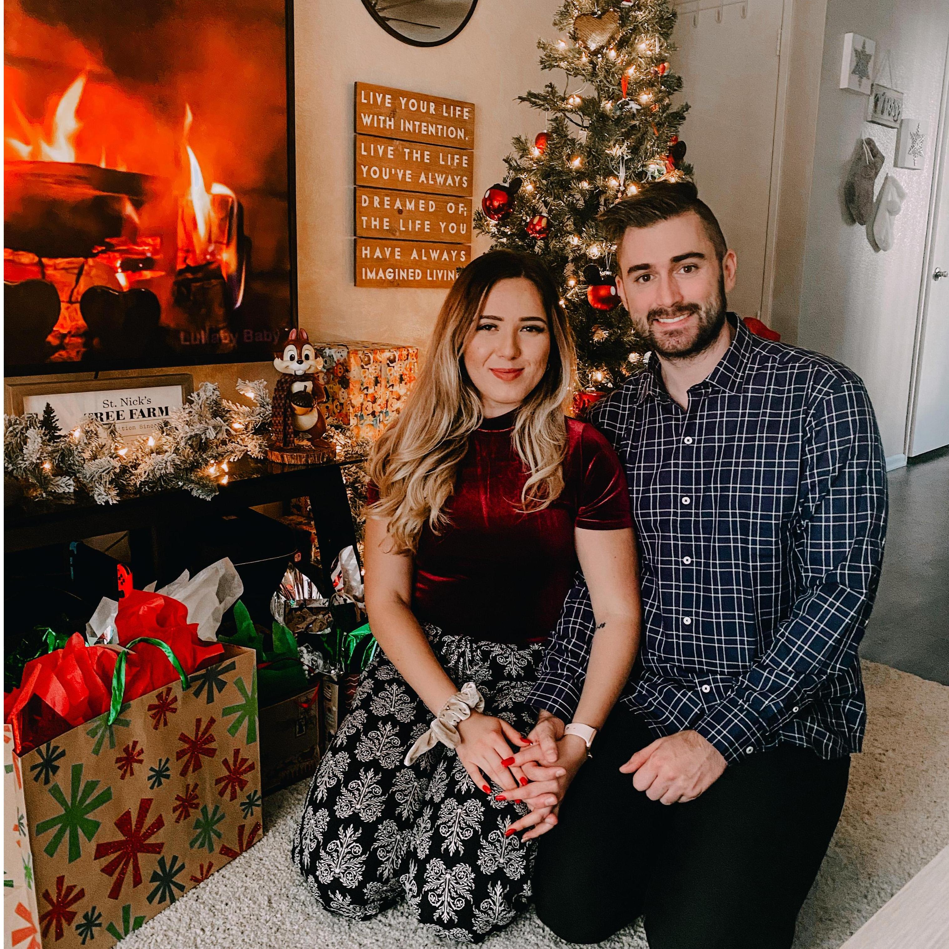 Celebrating Christmas with our California family a little early. Second California Christmas. 2020