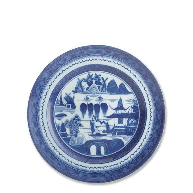 Mottahedeh Salad Plate, Blue Canton