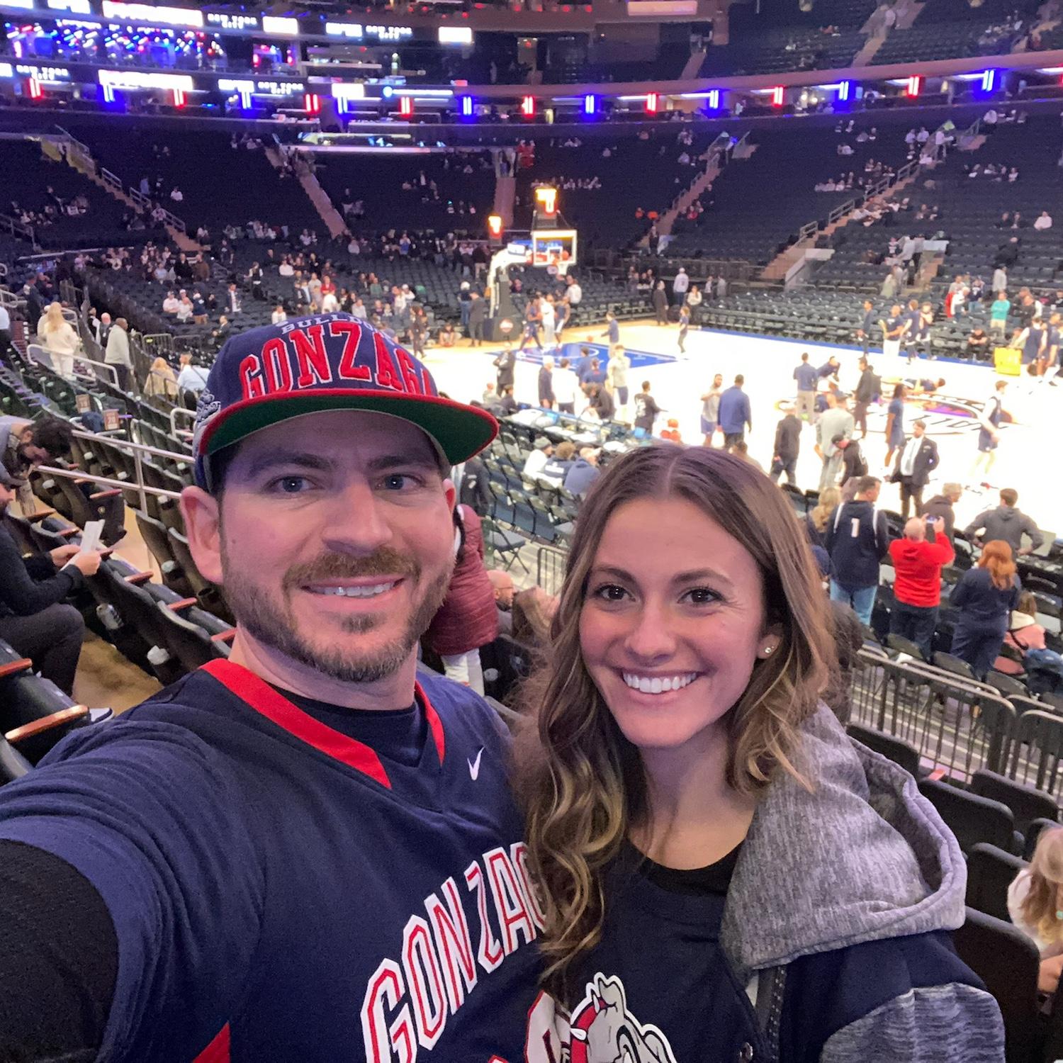 Zag's at MSG... the reason I thought we were in NYC