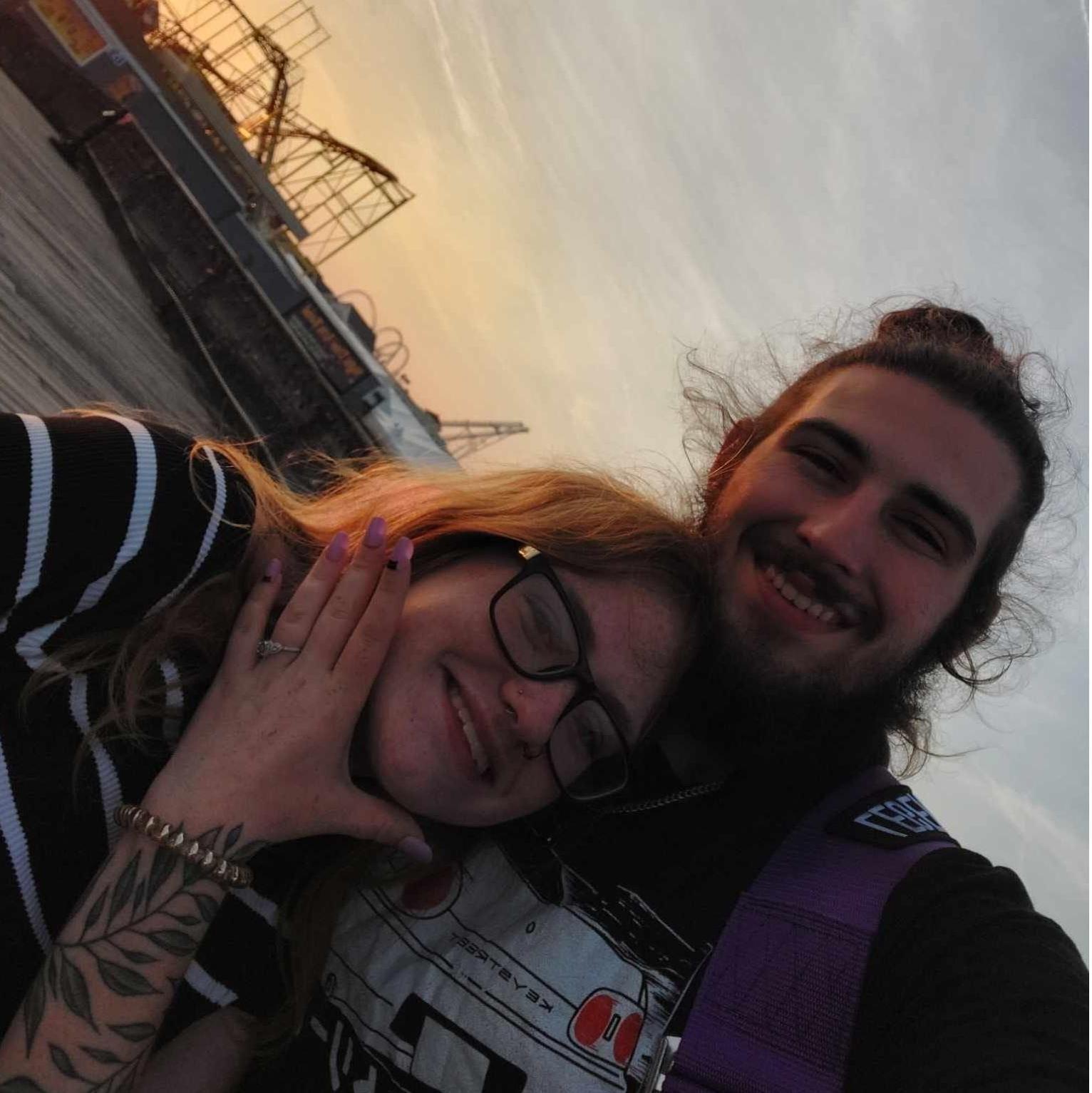 From the night we got engaged