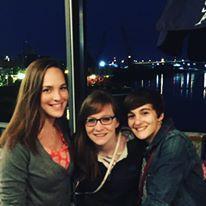 Girls night with MOH Kate and Bridesmaid Lizzy before Michelle & Ryan's first of many trips to San Diego - Portsmouth, NH - May 2016