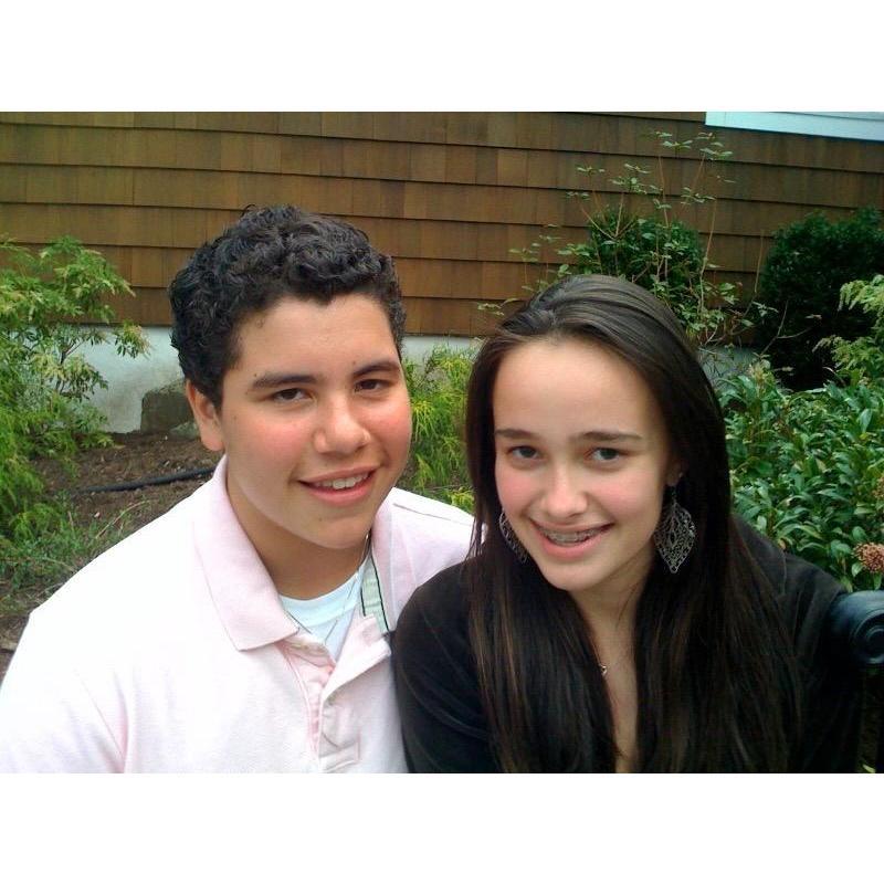 Our first ever photo together!