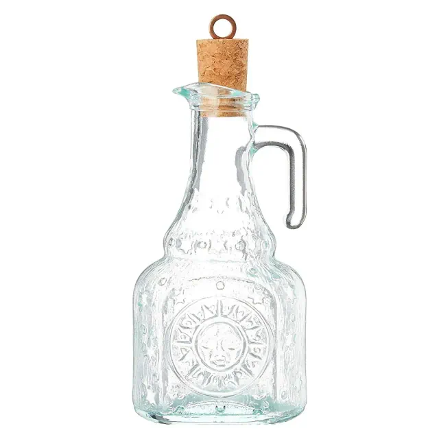 Bormioli Rocco Country Home Helios Oil Bottle, 8-Ounce,8.5 oz.
