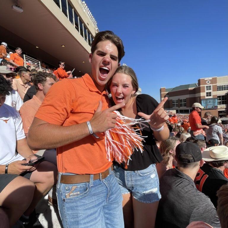 first OSU game! We were so excited about going to college after this!