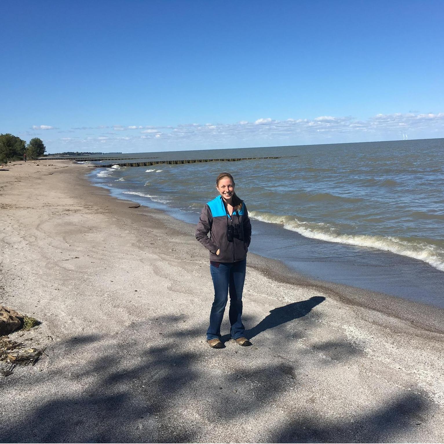 Oct. 2016- Lake Erie while Eric came to visit me in Ohio