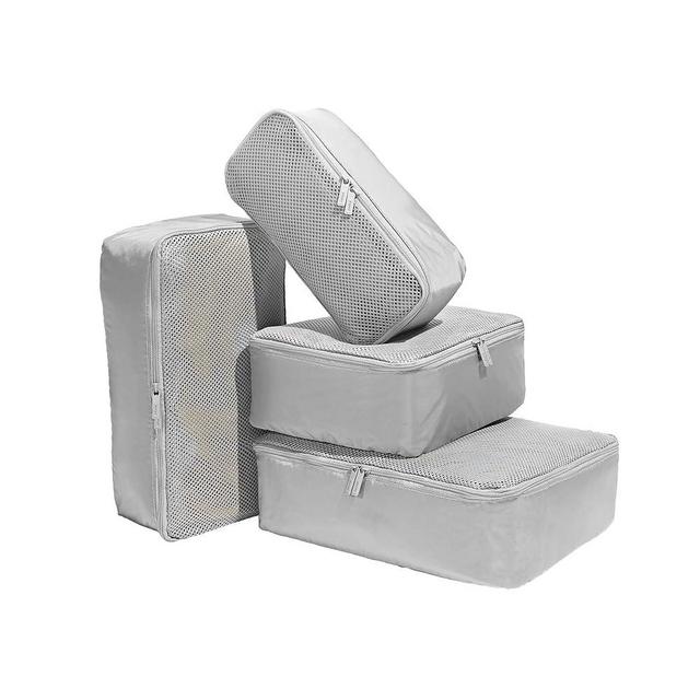 Away Insider Packing Cubes Set of 4 – Lightweight Travel Organizers for Luggage, Suitcases & Carry-On Bags, Cloud Gray