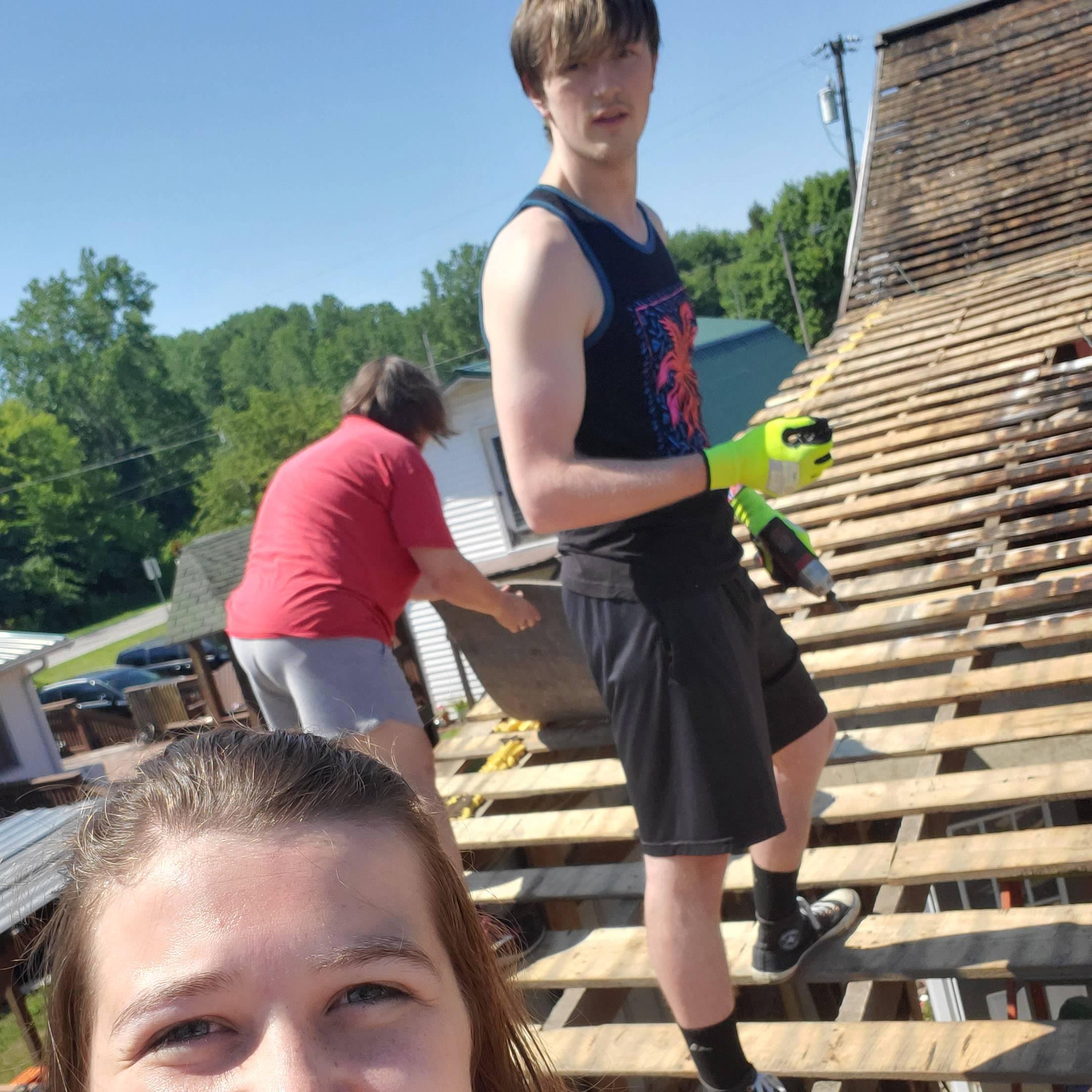 Nana Brenner's Barn Roof