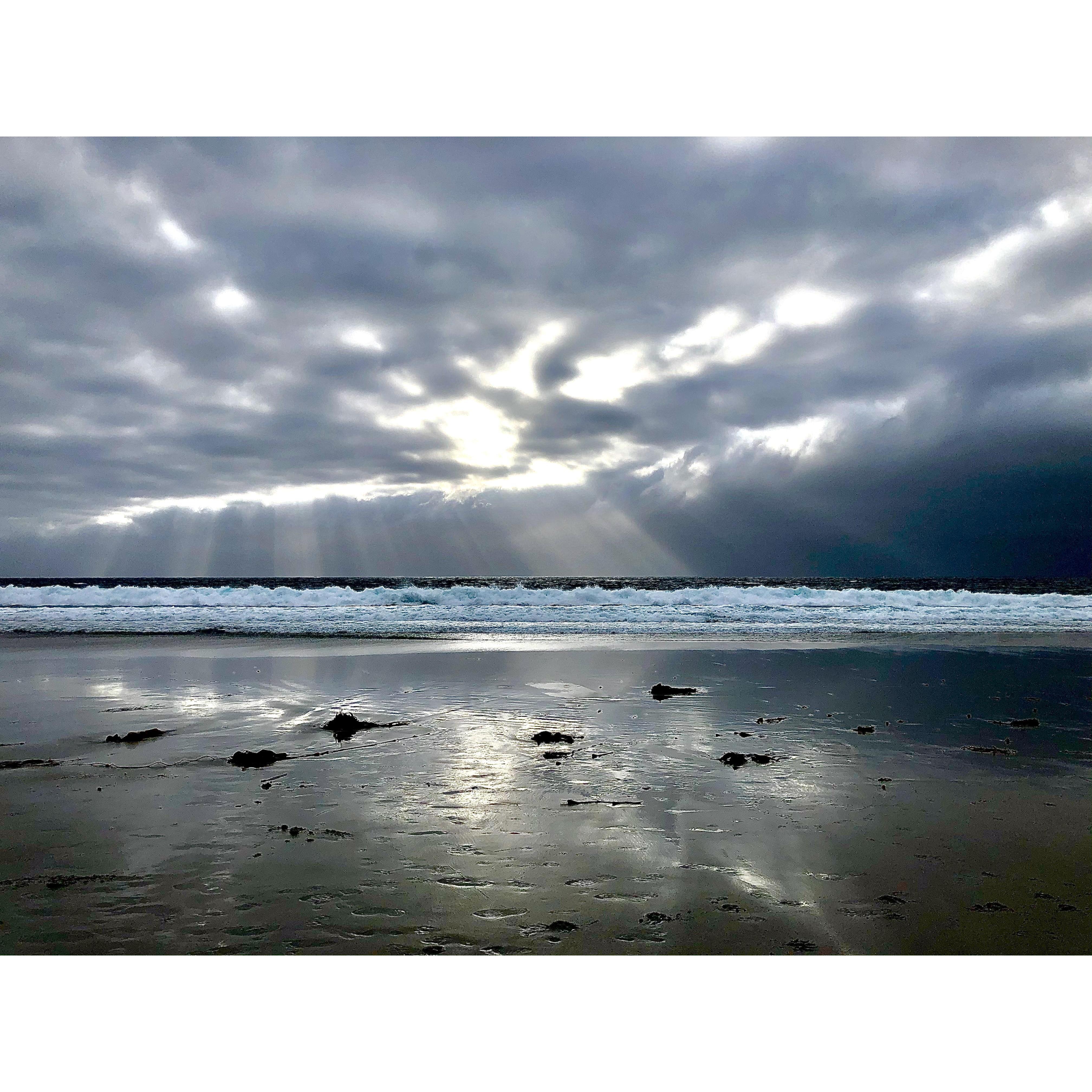 The Beach after we got engaged