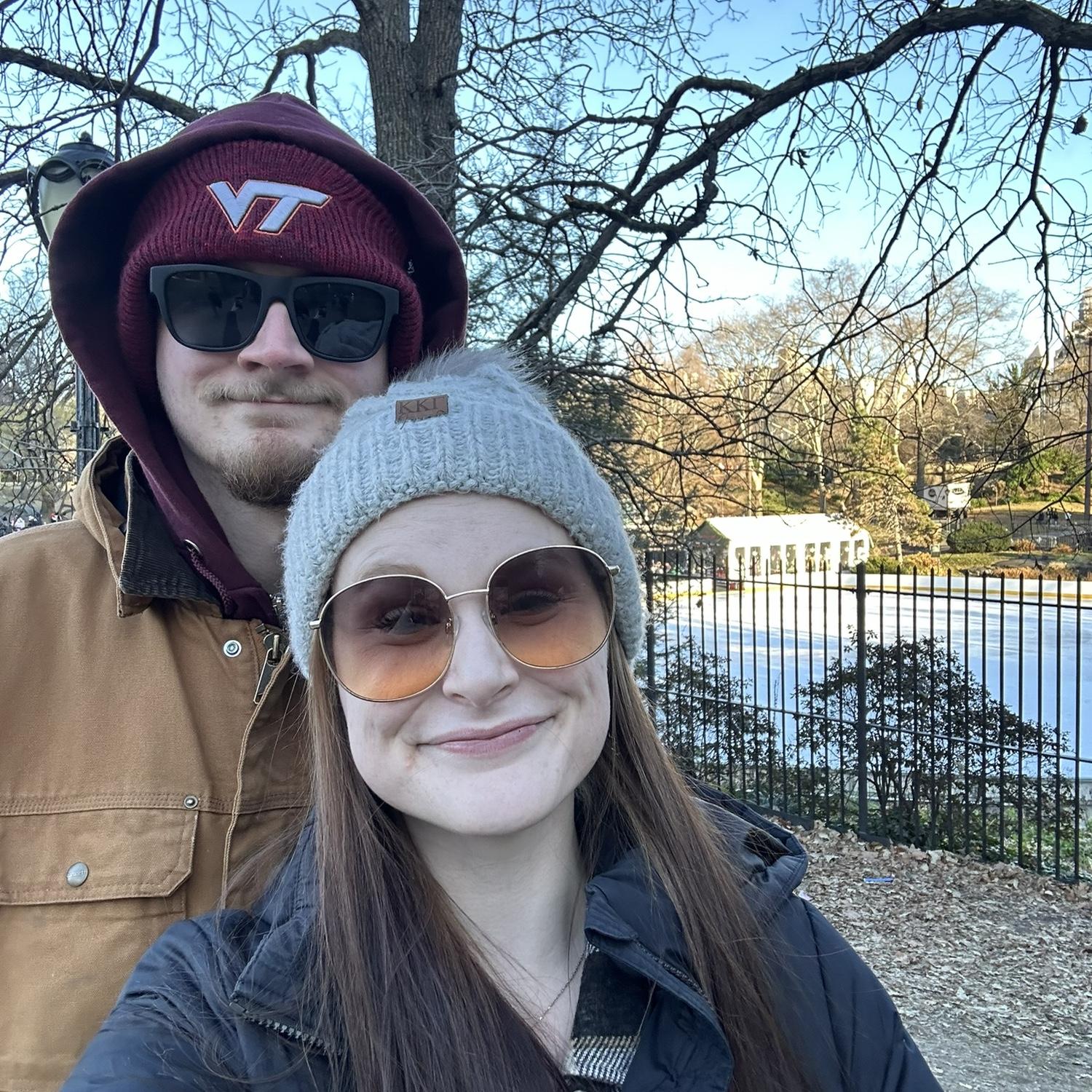 Walking around NYC while visiting Noah's parents for Christmas 2023!