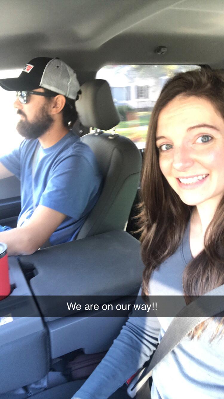 The first time we drove all the way to Emily’s family in Pennsylvania
