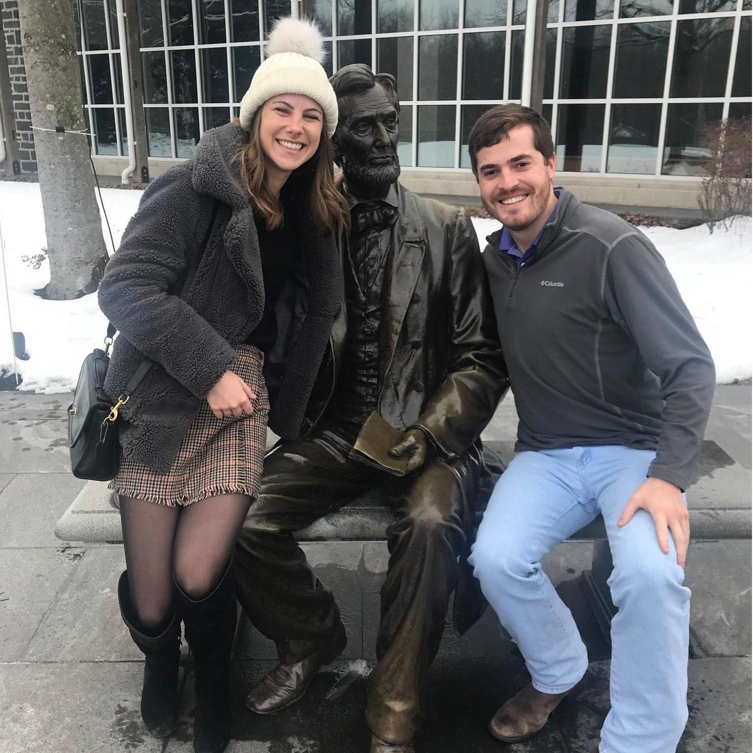 Celebrating Maddie's birthday in DC.