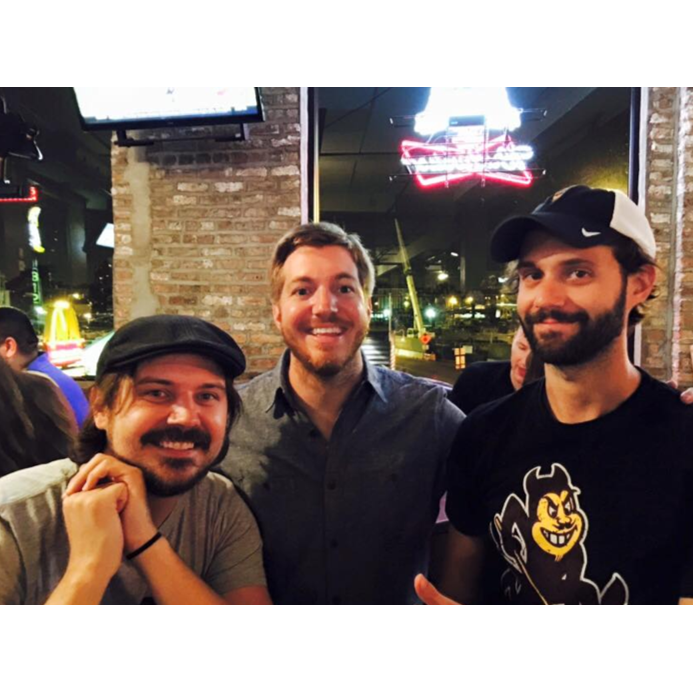 Mark, Eric, and Scott. Three troublemakers.