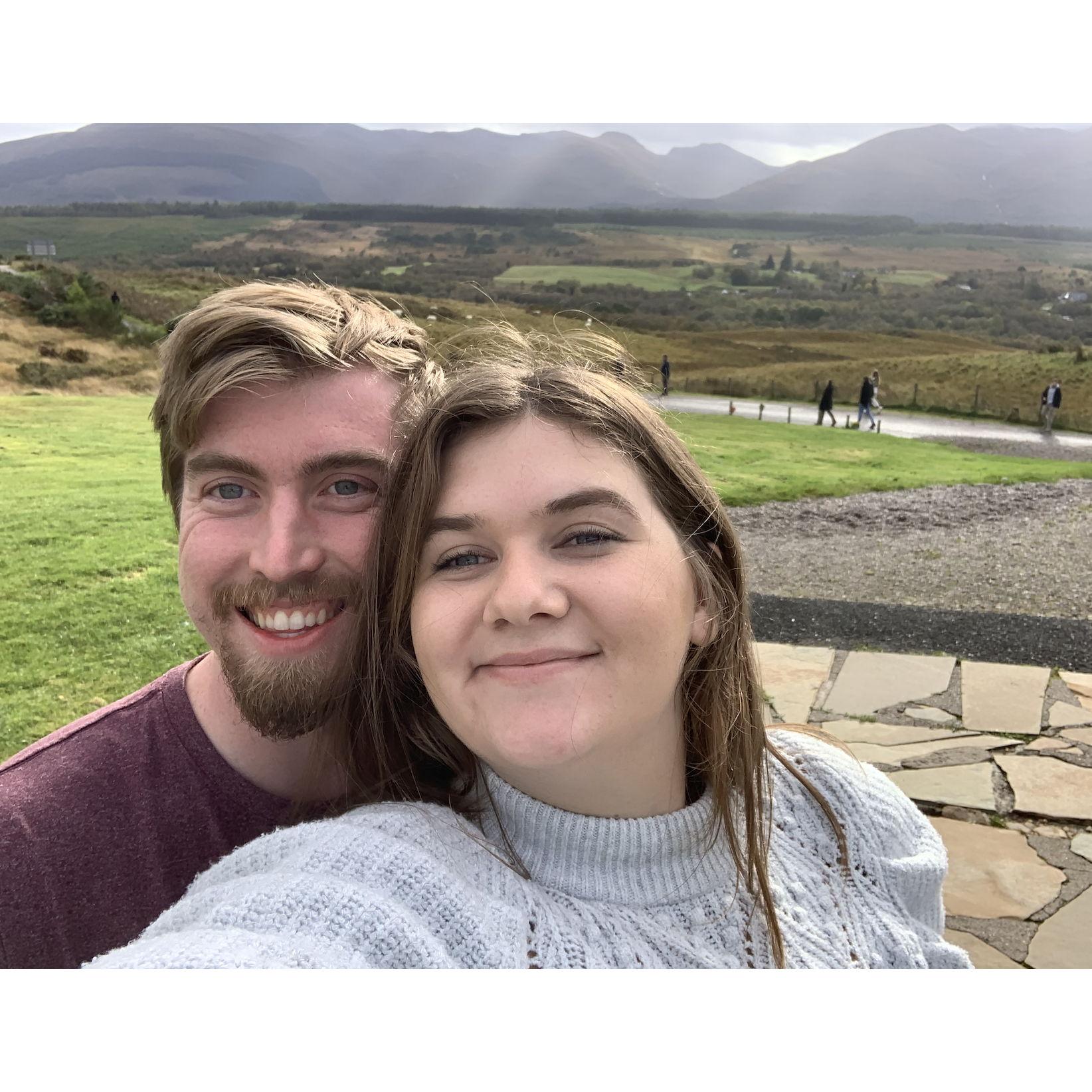 Here we were in the Scottish Highlands! We saw highland cows and got to visit Loch Ness.