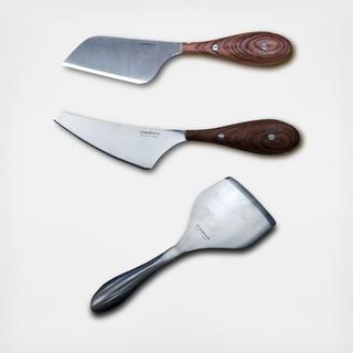 Aaron Probyn Cheese Knife Set, 3-Piece