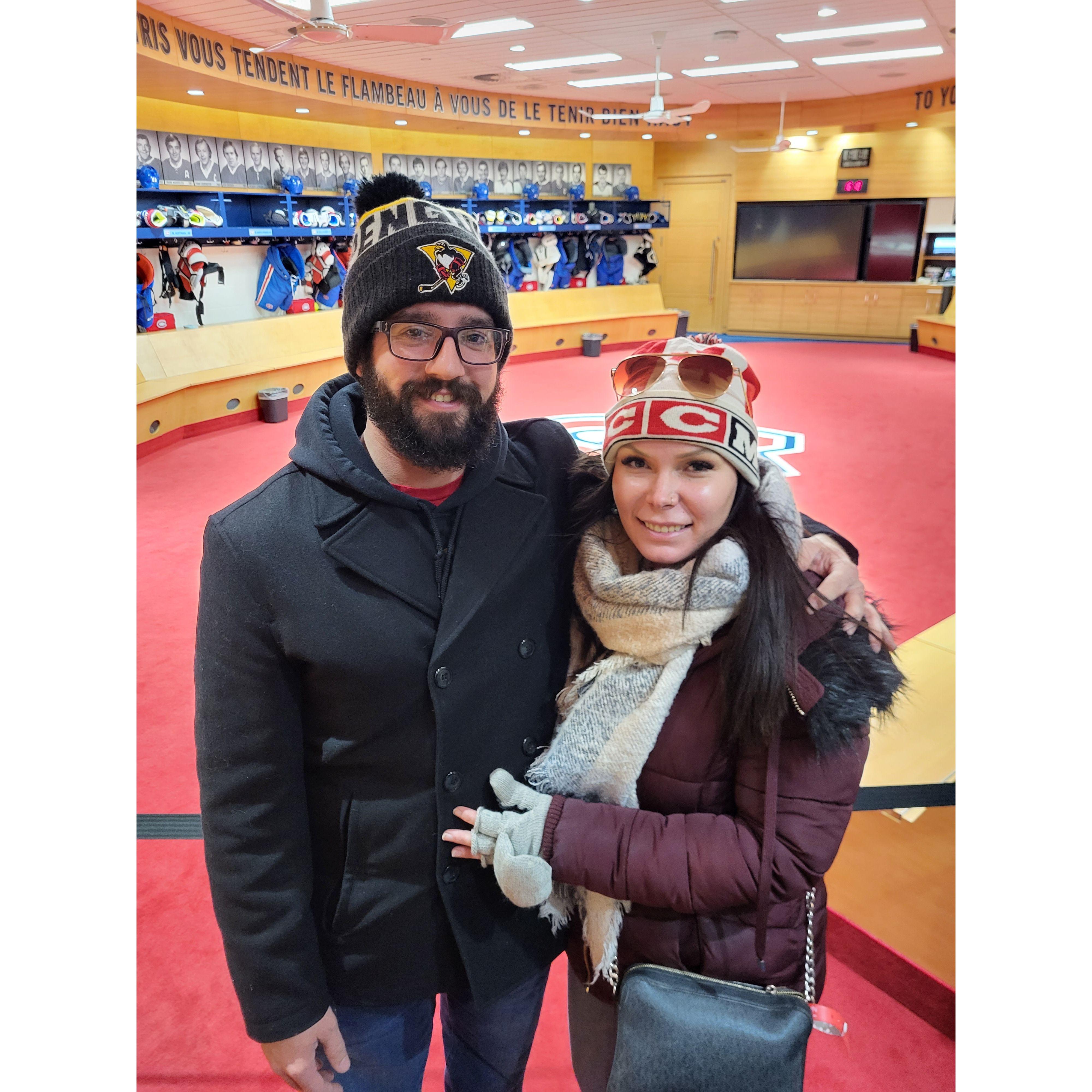 First trip to Canada together.