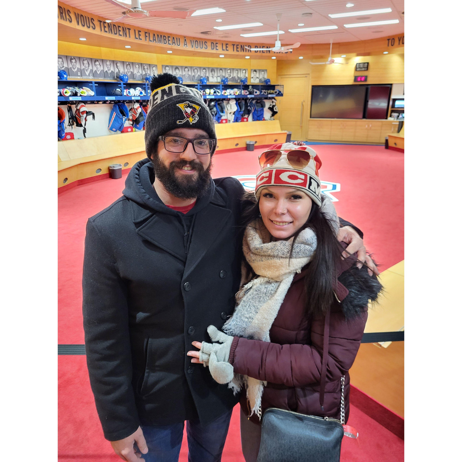First trip to Canada together.
