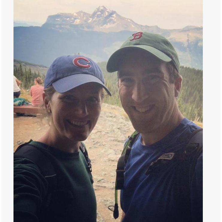 After a four hour hike to get to this view! Glacier National Park.