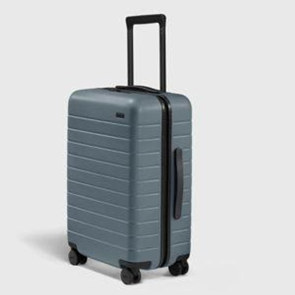 Away Bigger Carry-On suitcase in Coast Blue