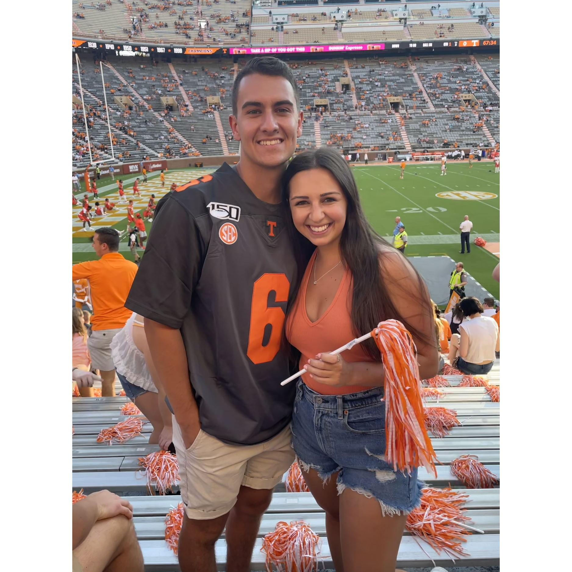 First UT football game