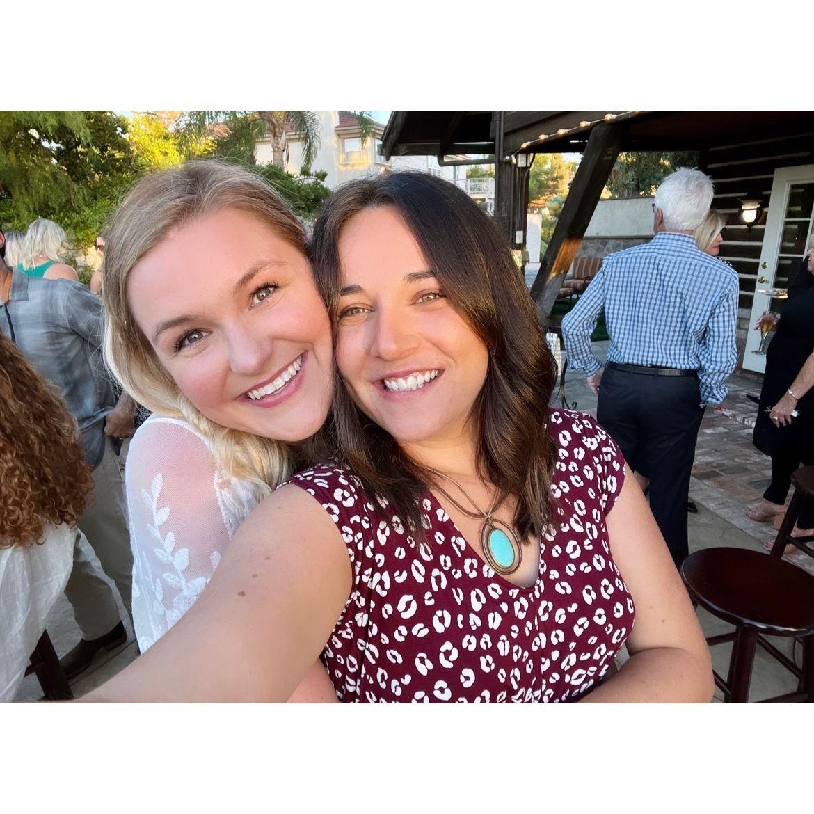 Engagement Party with Olivia (bridesmaid)