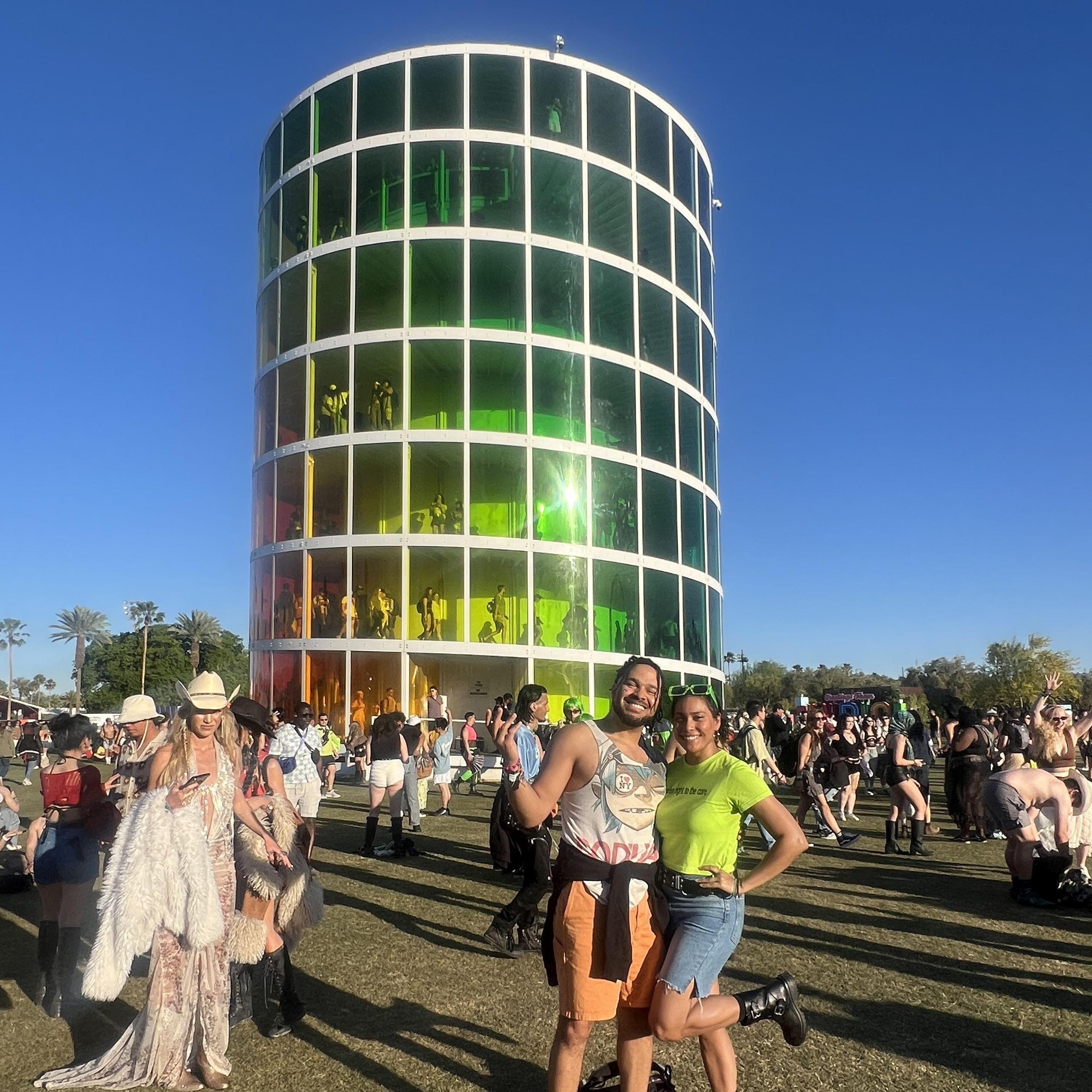 2025: First time at Coachella, recently engaged and celebrating our 8 year anniversary!