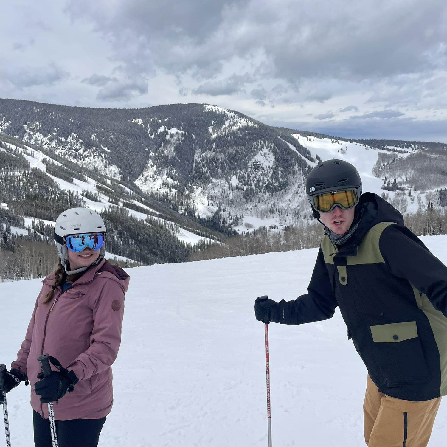 Skiing in beaver creek