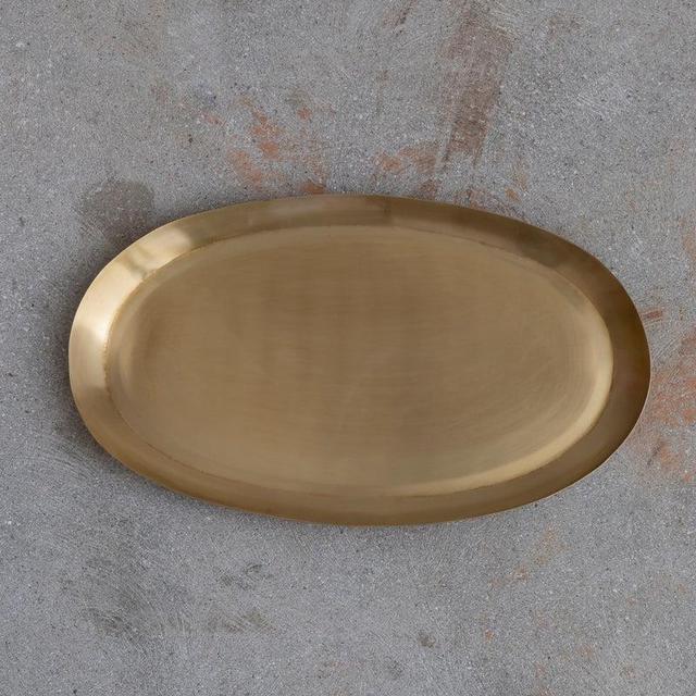 Brass Oval Tray