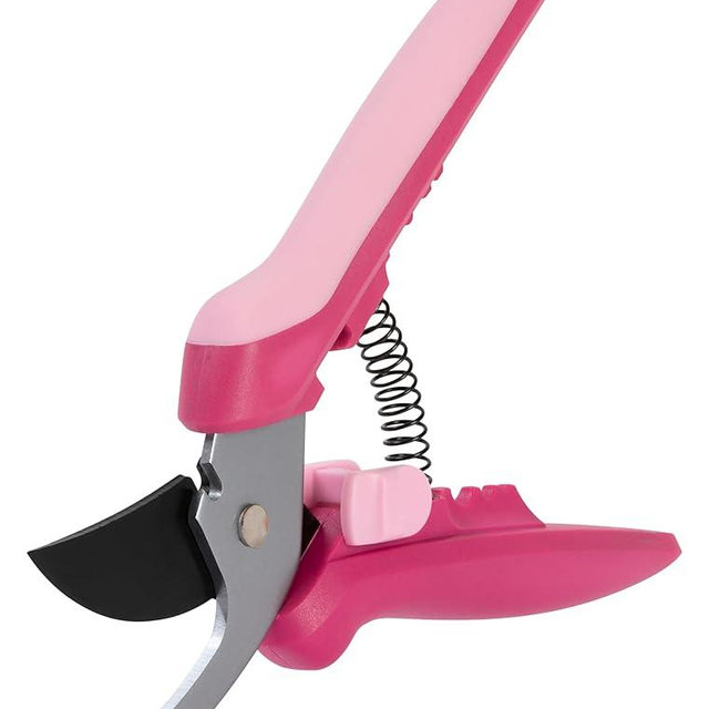 Fiskars Floral Pruning Shears - Plant Cutting Scissors/Garden Clippers For Deadheading and Working with Flowers - Rose Petal Pink