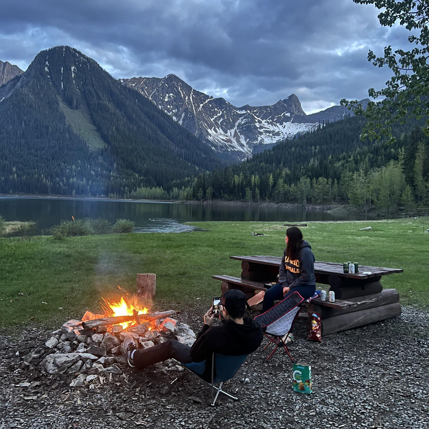 Incredible camping views in Canada